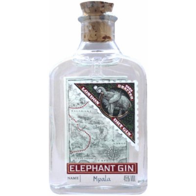Elephant Miniatura Gin 45% 0,05 l (holá láhev)