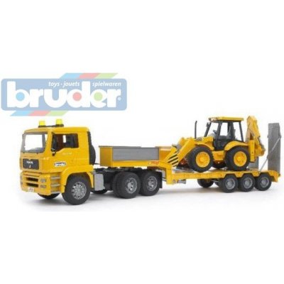 Bruder 2776 Nákladní auto MAN TGA Trailer + traktor JCB 4CX – Hledejceny.cz