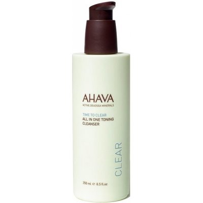 Ahava Clear Time To Clear tonizační čisticí mléko na obličej a oči 250 ml