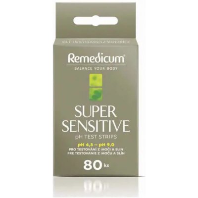 Remedicum pH testovací proužky 80 ks – Hledejceny.cz