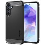 Spigen Rugged Armor Samsung Galaxy A55 matte černé – Zbozi.Blesk.cz