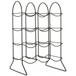 HIT Stojan na víno kovový černý 12 lahví – Zboží Mobilmania