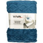 Avax deka mikroplyše žakár petrolejová 150x200 – Sleviste.cz