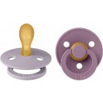 Bibs Colour symetrické dudlíky přírodní kaučuk Fossil Grey/Mauve – Zboží Dáma