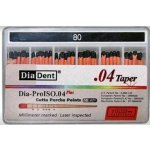 DiaDent Čepy gutaperčové kónické .04 Plus ML158-614 -- Vel./šíře: 80 – Hledejceny.cz