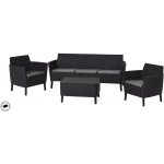 Allibert SALEMO 3 seater grafit 2071 – Zboží Mobilmania