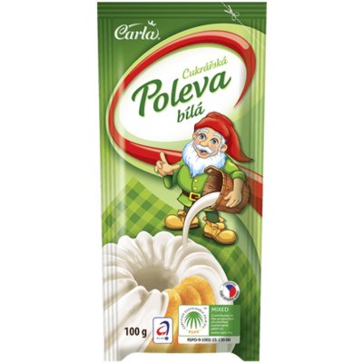 Carla cukrářská poleva bílá 100 g x20