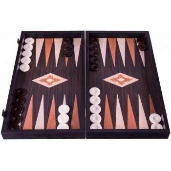 Backgammon černý Wedge velký