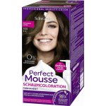 Schwarzkopf Perfect Mousse Permanent Color barva na vlasy 500 středně hnědý – Zboží Mobilmania