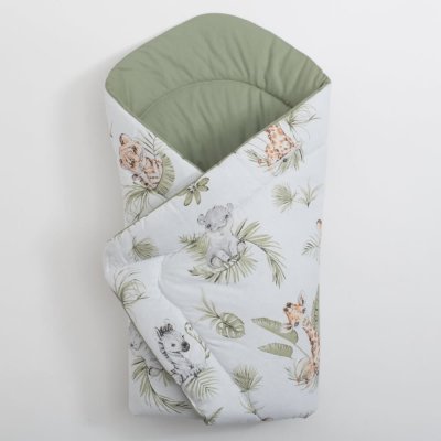 New Baby Dětský zábal Jungle bílá – Zboží Mobilmania