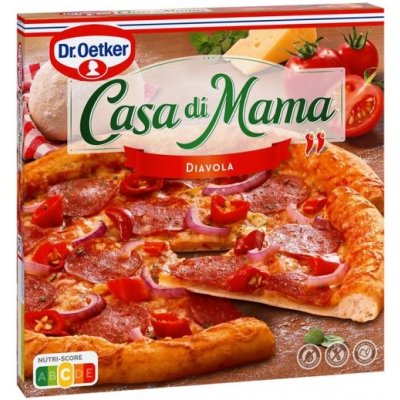 Dr. Oetker Casa di Mama Pizza Diavola 405 g – Hledejceny.cz