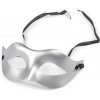 Dětský karnevalový kostým Prima-obchod maska škraboška k dotvoření 1 stříbrná