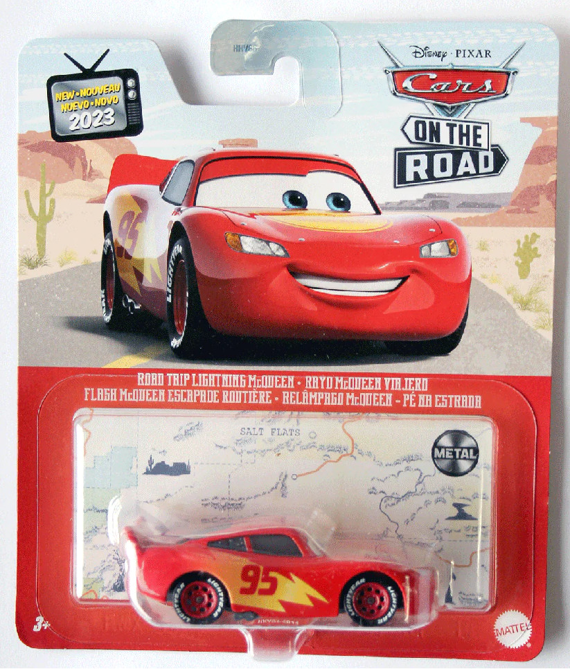 Mattel Disney Pixar Cars On The Road Road Trip Lighting McQueen HKY34