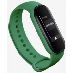 Xiaomi Mi Band 5/6 náhradní náramek Jednobarevný Tmavě zelená MBS5-TMAZE