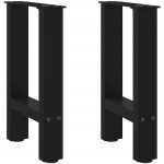 Omaxi 312112 Nohy konferenčního stolku černé 2 ks 28 x 42-43 cm ocelové – Zboží Dáma