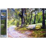 Norimpex Diamantové malování Prosluněná lavička 30 x 40 cm – Zboží Mobilmania