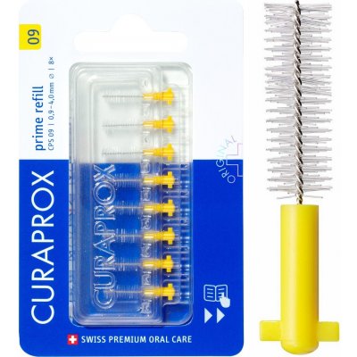 Curaprox CPS 09 Prime Refill mezizubní kartáčky bez držáku 8 ks – Zboží Dáma