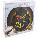 Stolová dekoratívna lampa s ovládačom Harry Potter: Erb Bradavic a magická palička - Harry Potter – Hledejceny.cz