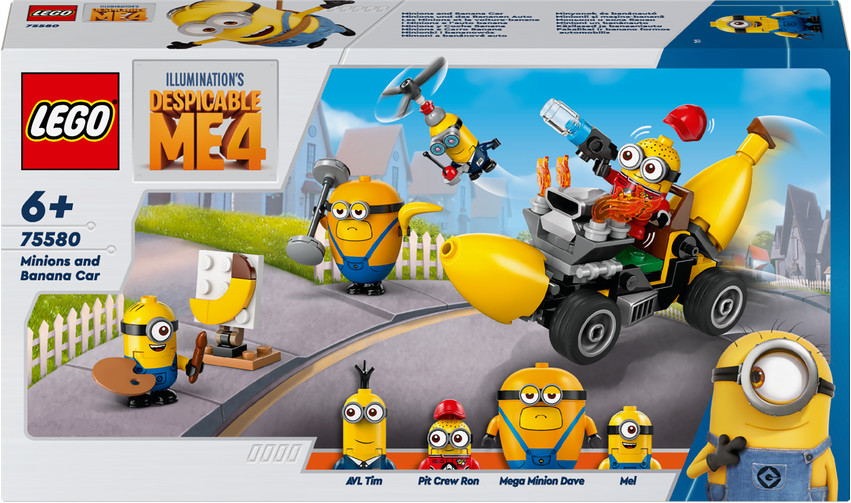LEGO® Já padouch 4 75580 Mimoni a banánové auto