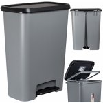 Curver Odpadkový koš plastový 50 l šedý – Zboží Dáma