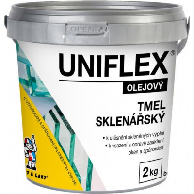 Uniflex Sklenářský tmel 2kg
