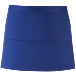 Premier Zástěra Colours PR 155 do pasu s kapsou krátká COT39015505099-royal Modrá královská – Hledejceny.cz