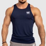 Iron Aesthetics funkční Performance Racerback navy – Zboží Mobilmania