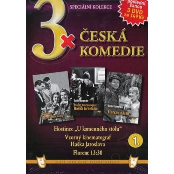 Česká komedie 1. DVD