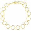 Náhrdelník Bangles Choker circles gold 2937