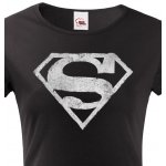 Dámské tričko Superman Černá – Zbozi.Blesk.cz