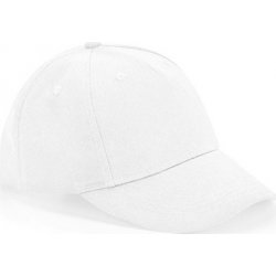 Beechfield Dětská bavlněná kšiltovka B63NB White one size