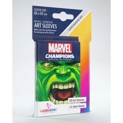 Marvel Champions Art Sleeves Hulk 50+1 Sleeves