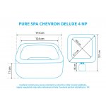 Marimex Pure Spa Jet & Bubble Deluxe HWS 4 11400242 – Zboží Dáma