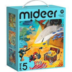 Mideer LEVEL UP! 05 Úžasné dobrodružství 3v1 99 120 a 140 dílků