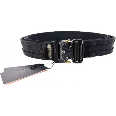 Pásek Tactical Gear conquer bojový dvojitý Molle černý – Hledejceny.cz