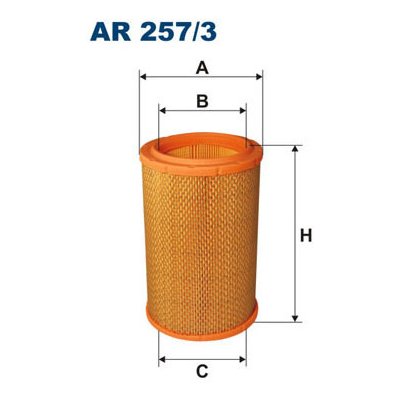 Vzduchový filtr FILTRON AR 257/3 – Hledejceny.cz