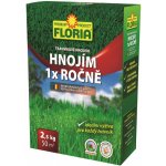 Agro FLORIA Trávníkové hnojivo HNOJÍM 1x ROČNĚ 2,5 kg – Hledejceny.cz