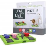 Eat Slow Live Longer hlavolam Obdélník – Zboží Dáma Eat Slow Live Longer hlavolam Obdélník – Zboží Dáma