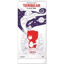 Kalendář Rodinný plánovací TERIBEAR 21 × 42 cm 2024