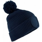 Beechfield Unisex beanie s klubovou nášivkou pro potisk modrá námořní CB530R – Hledejceny.cz