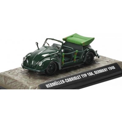 Hebmuller-Cabriolet Typ 18A Germany 1948 Atlas časopis s modelem 1:43 – Zboží Mobilmania