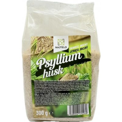 NAJTELO Psyllium Huskies Jitrocel indický drcený 300 g – Hledejceny.cz
