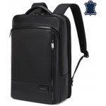 MYBALO Zante Kožený business batoh na notebook 15,6” 186 černý – Zboží Živě