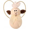 ČistéDřevo Dřevěná velikonoční figurka - beránek
