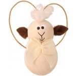 ČistéDřevo Dřevěná velikonoční figurka - beránek – Zboží Dáma