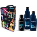 Redken Color Extend Brownlights šampon neutralizující mosazné podtóny 300 ml + vyživující kondicionér neutralizující mosazné podtóny 250 ml + matující vosk na vlasy ve spreji 150 ml dárková sada – Hledejceny.cz