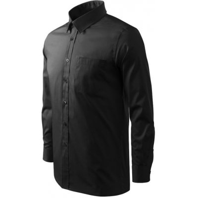 Malfini Style LS košile MLI-20901 černá – Zboží Mobilmania