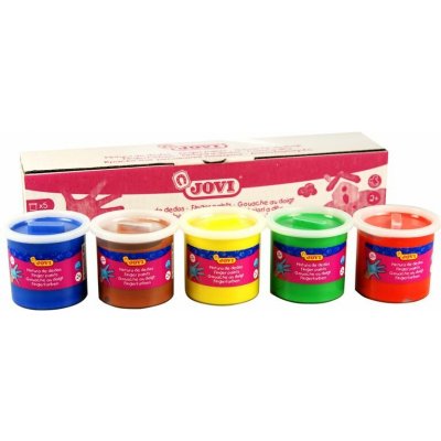 Jovi barvy prstové 5 ks 125 ml – Zboží Mobilmania