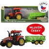 Auta, bagry, technika MADE Traktor s přívěsem mluvící CZ se světlem 29 cm