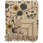 Bloomingville Přehoz z recyklované bavlny Eydis 130 × 160 cm, multi barva, textil – Zboží Dáma